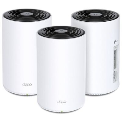 Маршрутизатор TP-LINK DECO PX50 3PK AX3000 + Powerline G1500 (DECO-PX50-3-PACK)