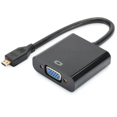 Переходник DIGITUS Micro-HDMI – VGA Full HD (DA-70460)