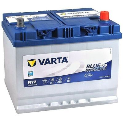 Автомобильный аккумулятор Varta 72Ah-12v BD EFB, R+, EN760 Азия (52371236812) (572 501 076)