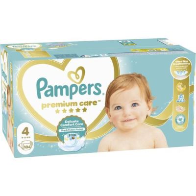 Подгузники PAMPERS Premium Care Maxi Мега-серия 104 шт. (4015400465447)