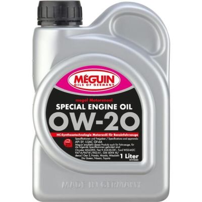 Моторное масло Meguin Special Engine Oil SAE 0W-20 1л (7078)