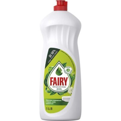 Средство для мытья посуды Fairy Зеленое яблоко 1л