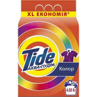 Стиральный порошок Tide Аква-Пудра Цвет Автомат 4.05кг