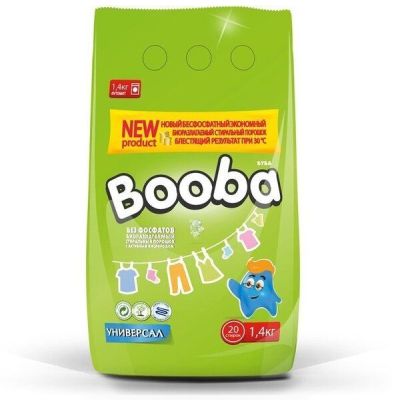 Стиральный порошок Booba Универсал 1400г