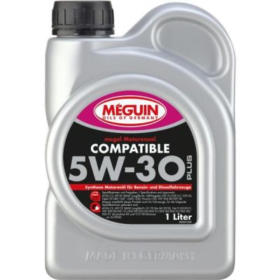 Моторное масло Meguin Compatible SAE 5W-30 Plus 1л (6561)