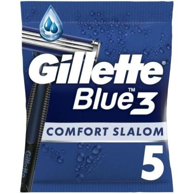 Бритва без сменных картриджей Gillette Blue 3 Comfort Slalom 5шт