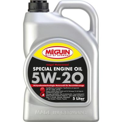 Моторное масло Meguin Special Engine Oil SAE 5W-20 5л (9499)