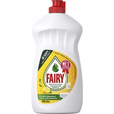 Средство для мытья посуды Fairy Сочный лимон 500мл