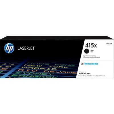 Картридж лазерный HP 415X Black (W2030X)