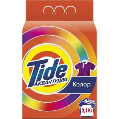 Стиральный порошок Tide Аква-Пудра Цвет Автомат 2.1кг