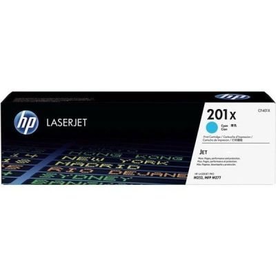 Картридж лазерный HP 201X LJ M252/M277 Cyan (CF401X)