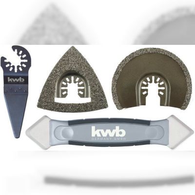 Набор насадок для реноватора KWB для плитки4 шт (708750)