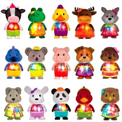 Игрушка Li`l Woodzeez Bobblehead Сюрприз со светом. Серия 5 (51401GTZ)