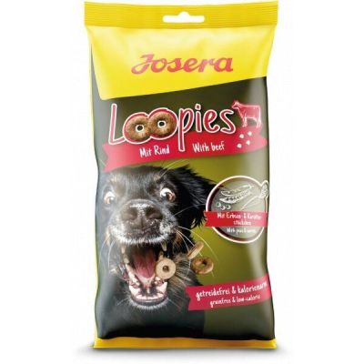 Лакомство для собак Josera Loopies mit Rind с телятиной, 150 г