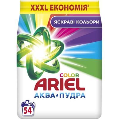 Стиральный порошок Ariel Аква-Пудра Цвет Автомат 8.1кг