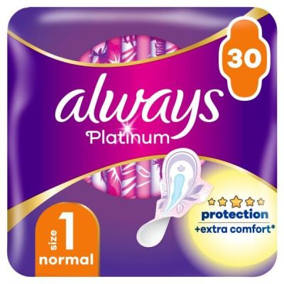 Прокладки гигиенические Always Platinum Normal Размер 1 30шт