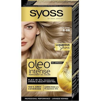 Краска для волос Syoss Oleo Intense 8-68 без аммиака Жемчужный блонд 115мл