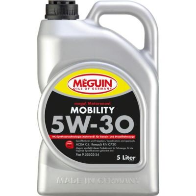 Моторное масло Meguin Mobility SAE 5W-30 5л (3182)