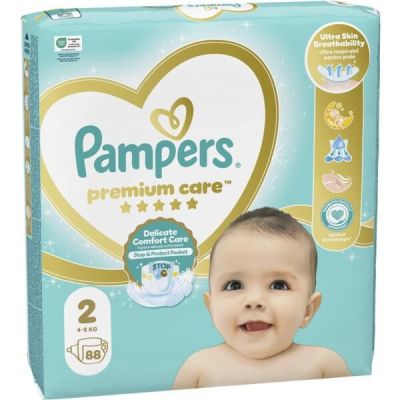 Подгузники детские Pampers Premium Care Mini 4-8кг 88шт
