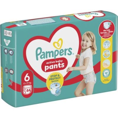 PAMPERS Детские одноразовые подгузники-трусики Pants Giant (15+ кг) Джамбо 44шт