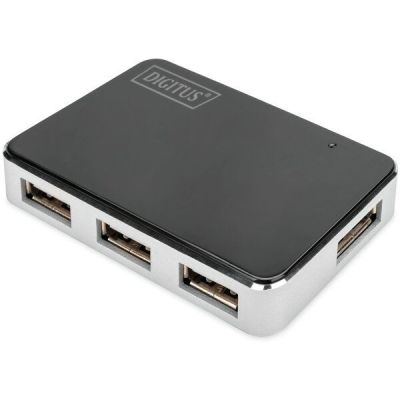 Концентратор DIGITUS USB 2.0 Hub, 4 Port (DA-70220)