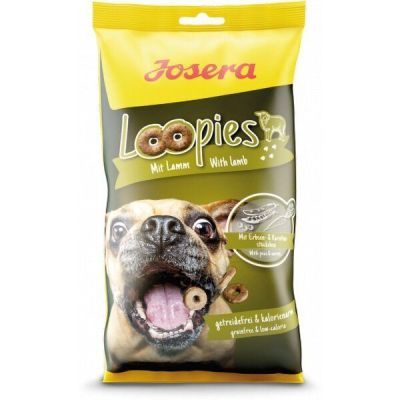 Лакомство для собак Josera Loopies mit Geflugel с ягненком, 150 г