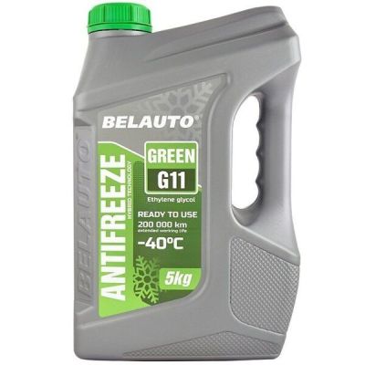 Антифриз Belauto Зеленый Antifreezee G11 Green 5кг. (AF1750)