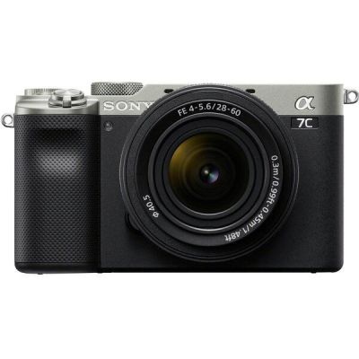 Фотоаппарат SONY Alpha a7C + 28-60mm Silver (ILCE7CLS.CEC)