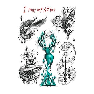 Набір тату для тіла Arley Sign Експекто патронум (1301)