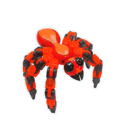 Фігурка Klixx Creaturez Fidget Вогняна мураха червоно-блакитна (KX120_B)