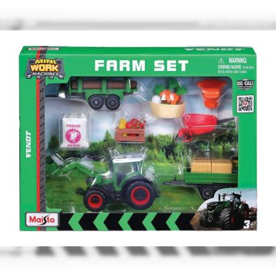 Ігровий набір Maisto Farm Play Set зелений (12564/2)