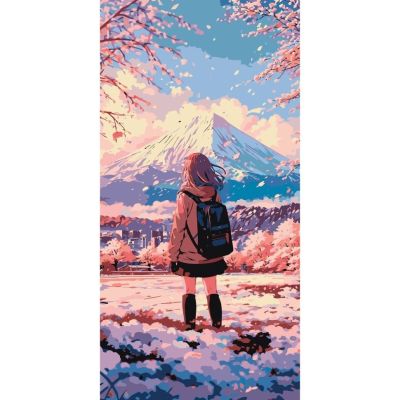 Картина за номерами Art Craft Прогулянка в горах 40 х 80 см (10123-AC)