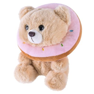 М'яка іграшка Shantou Jinxing Ведмедик з пончиком 20 см (C46606)