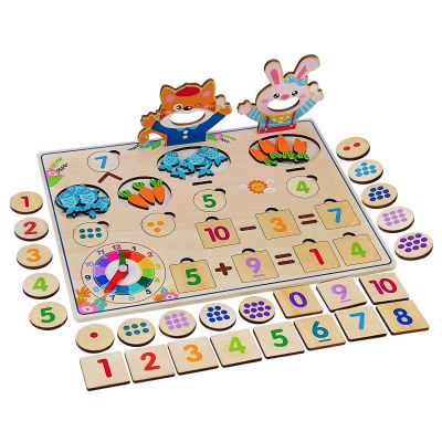 Дерев'яний сортер Shantou Jinxing математичний (WD13018)