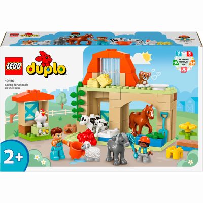 Конструктор LEGO DUPLO Town Догляд за тваринами на фермі (10416)