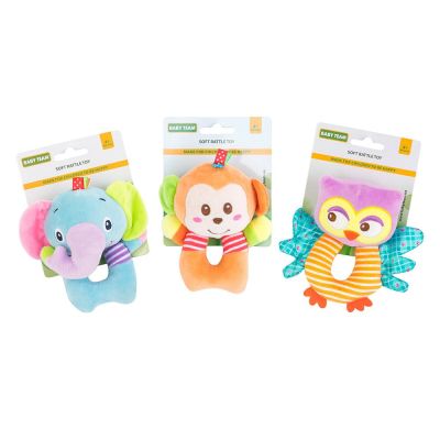 Брязкальце Baby Team м'яке асортимент (8501)