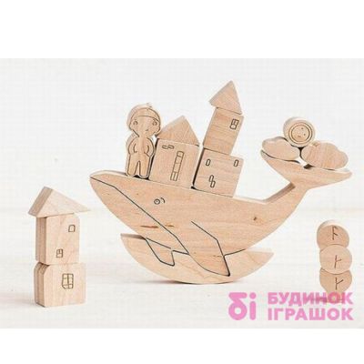 Настільна гра-баланс Babai Шапочка і кит (babai-bal-002)