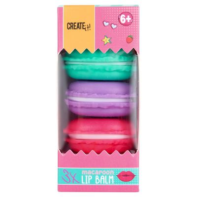 Набір бальзамів для губ Create It! Candy Macaron 3 шт (84844)