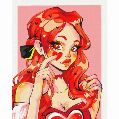 Картина за номерами Brushme Валентинка (BS53901)