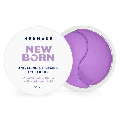 Гідрогелеві патчі під очі Mermade Snail Secretion Filtrate 4D Hyaluronic Acid 60 шт (MRPAT105)