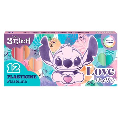 Пластилін CoolPack Colorino Stitch 12 кольорів (91989PTR)