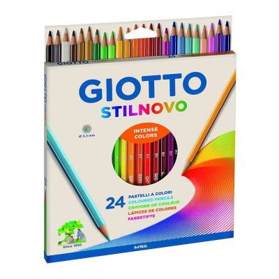 Олівці кольорові Fila Giotto Stilnovo 24 кольори (25660000)