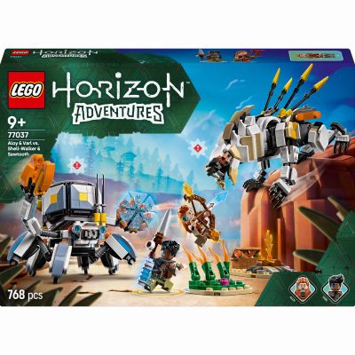 Конструктор LEGO Horizon Adventures: Aloy і Varl проти Shell-Walker і Sawtooth (77037)