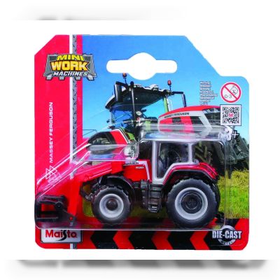 Трактор Maisto Mini Work Machines червоний (15591/1)