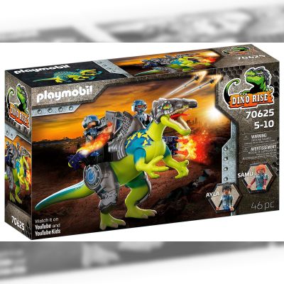 Конструктор Playmobil Dino rise Спінозавр: подвійна захисна сила (70625)