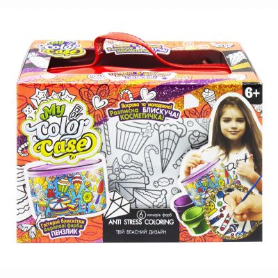Набір для розфарбовування Danko toys My color case Солодощі (COC-01-02U)