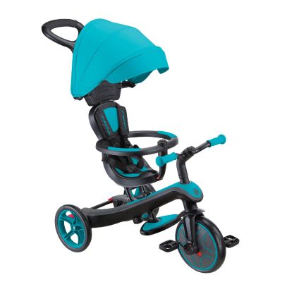 Велосипед Globber Explorer trike 4 в 1 бірюзовий (634-105)