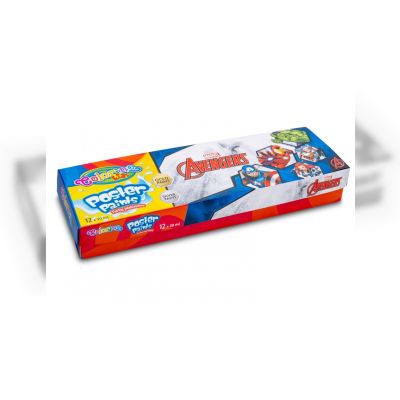 Набір гуаші Colorino Месники 12 кольорів 20 мл (91420PTR)