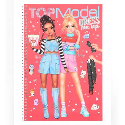 Розмальовка з наклейками Top Model Одягни мене Чарівна Зірка (0412433)