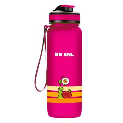 Пляшка для води Bob Snail Little fruit lover 650 мл рожева (4820219348436)